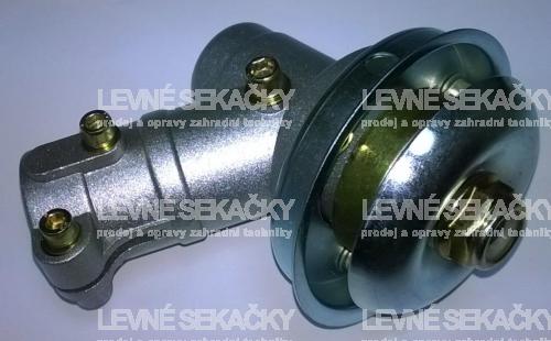 KUŽELOVÉ SOUKOLÍ (úhlová převodovka) křovinořezů SHARKS trubka Ø28mm, hřídel 9 zubů