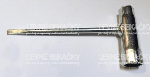 KLÍČ NA SVÍČKY PIL I KŘOVINOŘEZŮ 13x19 SE ŠROUBOVÁKEM